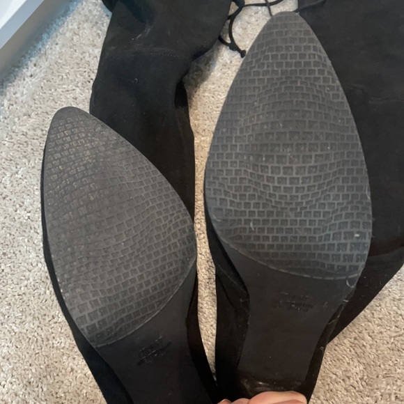 THE CLASSIC Stuart Weizman OTN Suede Boots - Picture 4 of 8